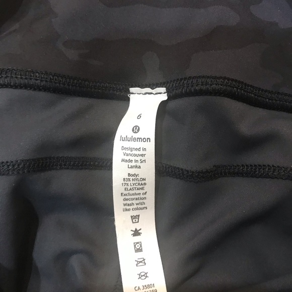 NWOT lululemon fast and free tight 25’’ - Picture 5 of 8